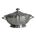 Plat de service en inox avec couvercle Plat de service en inox avec couvercle