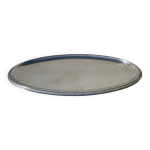Plat de service oval en inox