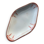 Plat de service en porcelaine blanche art dco moulin des loups orchies