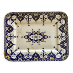Plat de service rectangulaire sarreguemines