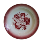 Plat de service rond creux k&g luneville Plat de service rond creux k&g luneville