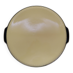 Plat de service villeroy & boch jaune et noir annes 50 mettlach