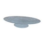 Plat support  gteau en verre
