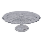 Plat sur pied gâteau tarte transparent 2510 Plat sur pied gâteau tarte transparent 2510