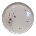 Plat à tarte, plat en porcelaine de limoges g. labesse Plat à tarte, plat en porcelaine de limoges g. labesse