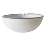 Plat terre cuite maille, style scandinave