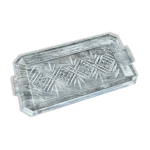 Plat en verre taill�