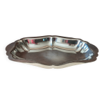 Plat vintage en inox