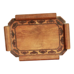 Plateau en bois ancien