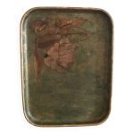 Plateau en bois peint