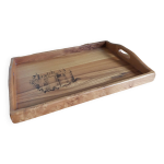 Plateau en bois style scandinave