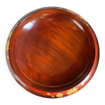 Plateau, � bonbons en bois, japon motif d �rable.