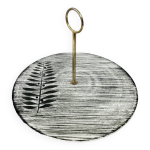 Plateau a fromage cramique vintage annes 60 manufacture salins modle tolde