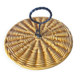 Plateau  fromages vallauris en cramique tresse orange
