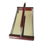 Plateau miroir avec anse