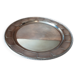 Plateau rond inox
