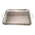 Plateau de service acier inoxydable guy degrenne 44. 5 x 31. 5 cm