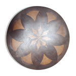 Plateau tournant en marqueterie