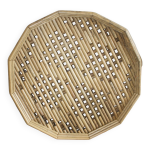 Plateau vintage en bambou