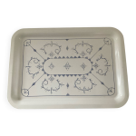 Plateau vintage en mtal maill