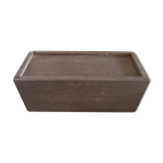 Plumier colier en bois teint - annes 1960 / 1970