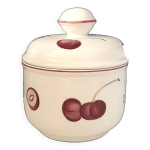 Porcelaine villeroy & boch pot  confiture / confiturier vintage tat neuf
