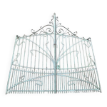 Portail fer forg xixe art nouveau deco