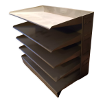 Porte courrier trieur mtal design atelier industriel