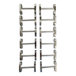 Porte couteaux vintage en inox