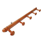Porte - manteaux 5 patères façon bambou Porte - manteaux 5 patères façon bambou