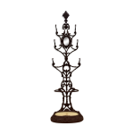 Porte manteau de alfred corneau frres charleville en fonte 19 me sicle