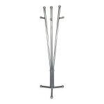 Porte - manteaux art déco bauhaus, guillot 1930 pour thonet n°b132 Porte - manteaux art déco bauhaus, guillot 1930 pour thonet n°b132