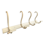 Porte manteau mural en bois courb� fischel, art deco