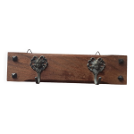 Porte manteau mural à tête d'ange ou d'enfant en bois plein Porte manteau mural à tête d'ange ou d'enfant en bois plein