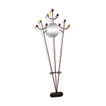 Porte manteau et porte parapluie fer forgé et miroir Porte manteau et porte parapluie fer forgé et miroir