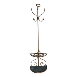 Porte - manteau et porte - parapluie en fonte des annes 30 - style art dco