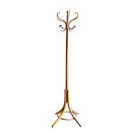 Porte - manteau perroquet 6 patres en htre cintr