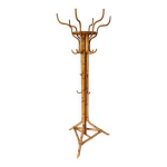 Porte - manteau perroquet en bambou vintage