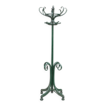 Porte manteau perroquet en bois courb