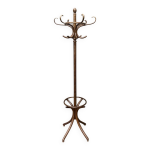 Porte manteau perroquet en bois courbé Porte manteau perroquet en bois courbé