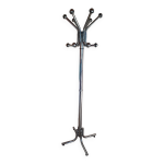 Porte - manteau perroquet chromé Porte - manteau perroquet chromé