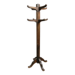 Porte manteaux perroquet design franais en bois massif des annes 50