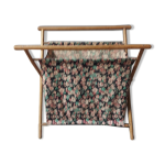 Porte ouvrage , pelote de laine , vintage