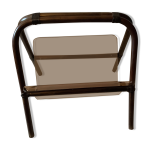 Porte revues bambou et plexiglas 1970