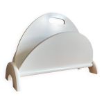 Porte revues blanc design annees 80