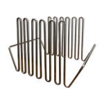 Porte - revues en chrome brutaliste