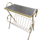 Porte revues documents formica chrome dor