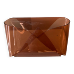 Porte revues enveloppe en plexiglass lucite design michel dumas 1970