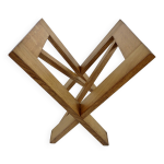 Porte revue scandinave en bois massif 1970
