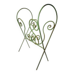 Porte - revues vintage en fer forg� plein soud� volutes artisanales